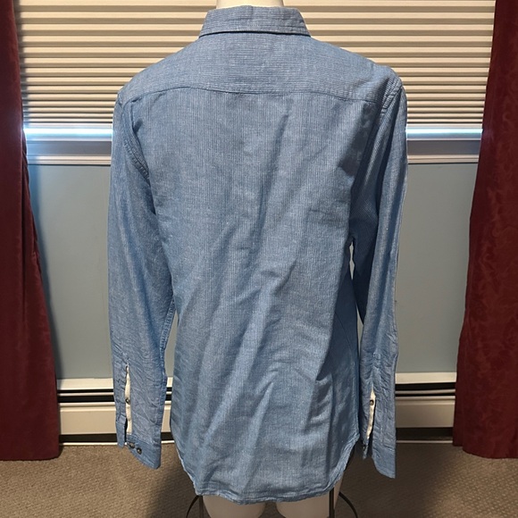 Blue button down Casual Shirt - Picture 3 of 8